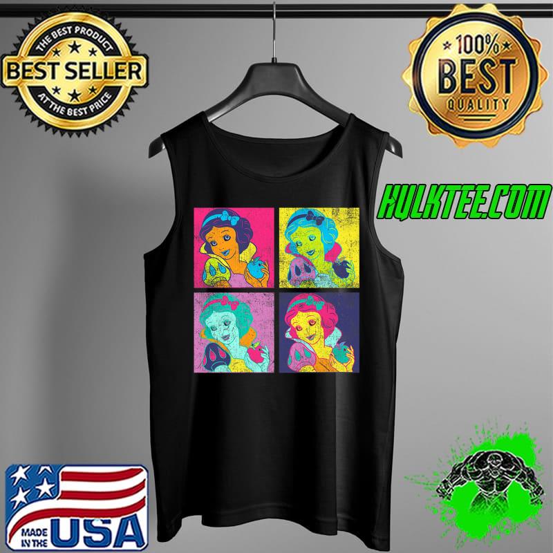 Nice Disney Snow White Bright Neon Retro Box Poster Premium T-Shirt Tank Top Nice Disney Snow White Bright Neon Retro Box Poster Premium T-Shirt Tank Top