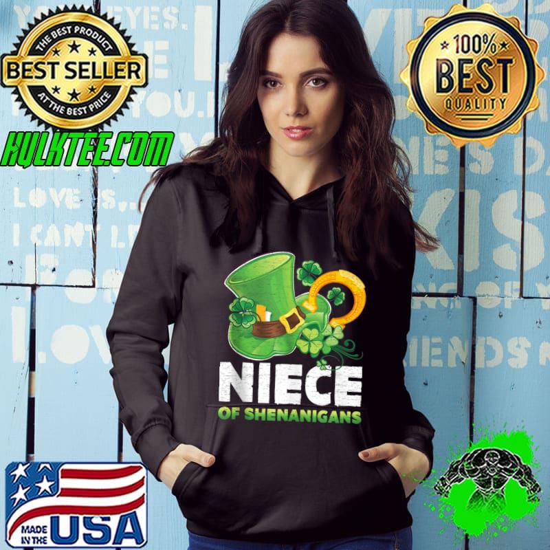 Niece Of Shenanigans Leprechauns Hat St Patricks Day T-Shirt