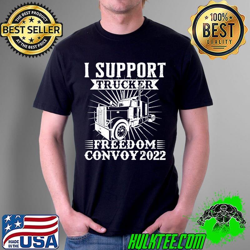 Official Canada Freedom Convoy 2022 Canadian Truckers Support Flag T-Shirt Unisex Official Canada Freedom Convoy 2022 Canadian Truckers Support Flag T-Shirt Unisex