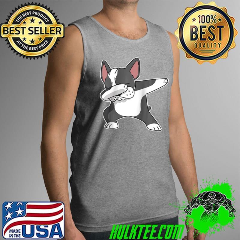 Official French-Bulldog-Dabbing-Frenchie Dog Dab Dance T- Tank Top Official French-Bulldog-Dabbing-Frenchie Dog Dab Dance T- Tank Top