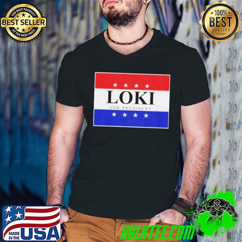 Official Loki For President 2020 Shirt Guys V Neck Official Loki For President 2020 Shirt Guys V Neck