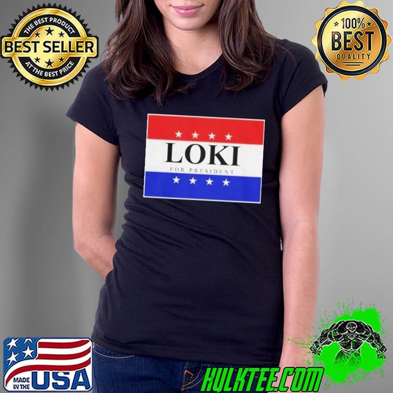 Official Loki For President 2020 Shirt Official Loki For President 2020 Shirt