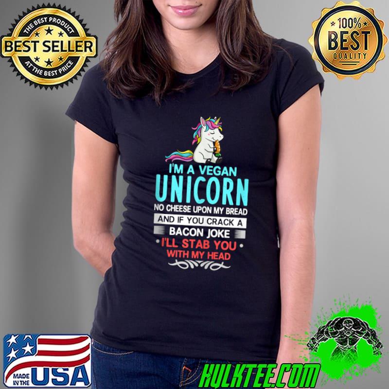 Official Vegan Unicorn Gift Veggie Vegetable Plant T- Ladies Tee Official Vegan Unicorn Gift Veggie Vegetable Plant T- Ladies Tee