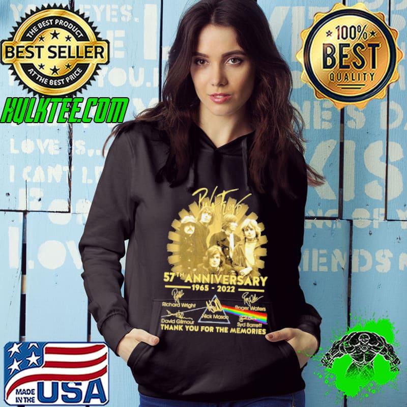 Pink Floyd 57th anniversary 1965 2022 thank you for the memories Hoodie Pink Floyd 57th anniversary 1965 2022 thank you for the memories Hoodie