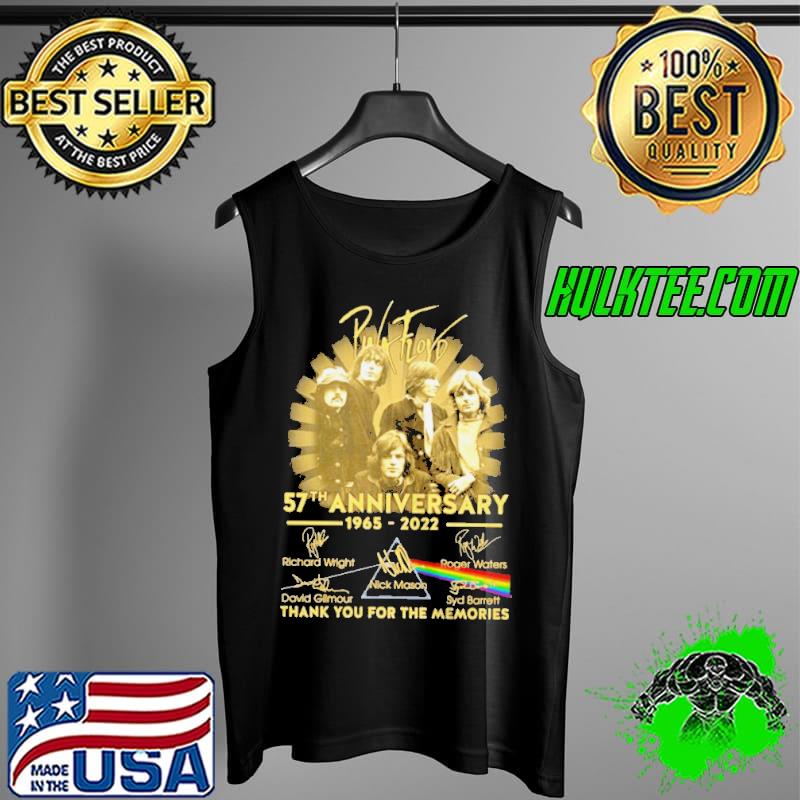Pink Floyd 57th anniversary 1965 2022 thank you for the memories Tank Top Pink Floyd 57th anniversary 1965 2022 thank you for the memories Tank Top