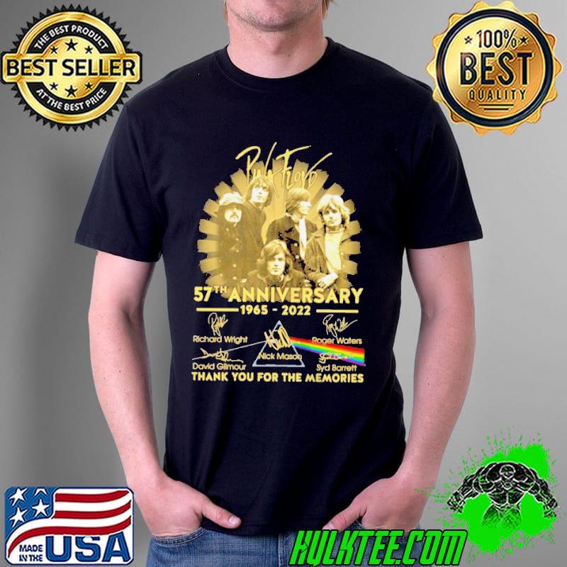 Pink Floyd 57th anniversary 1965 2022 thank you for the memories Unisex Pink Floyd 57th anniversary 1965 2022 thank you for the memories Unisex