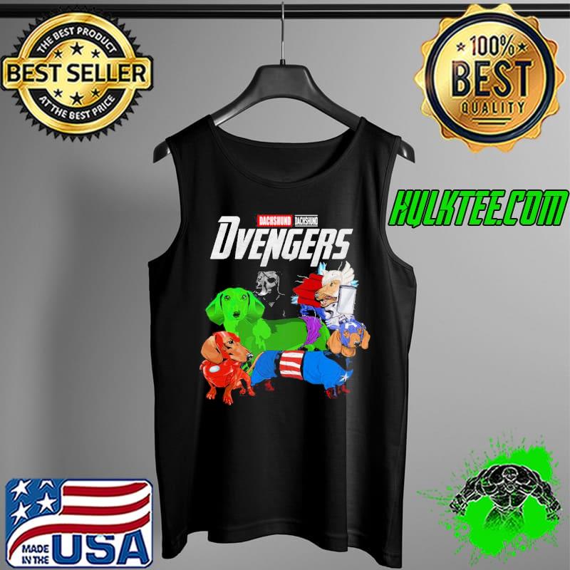 Premium Avengers Dachshund Dvengers Shirt Tank Top Premium Avengers Dachshund Dvengers Shirt Tank Top