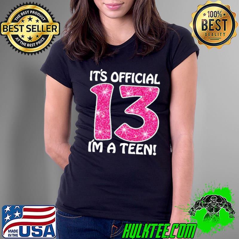 Premium Teenager 13Th Birthday Gift 2007 13 Years Old Girls Shirt