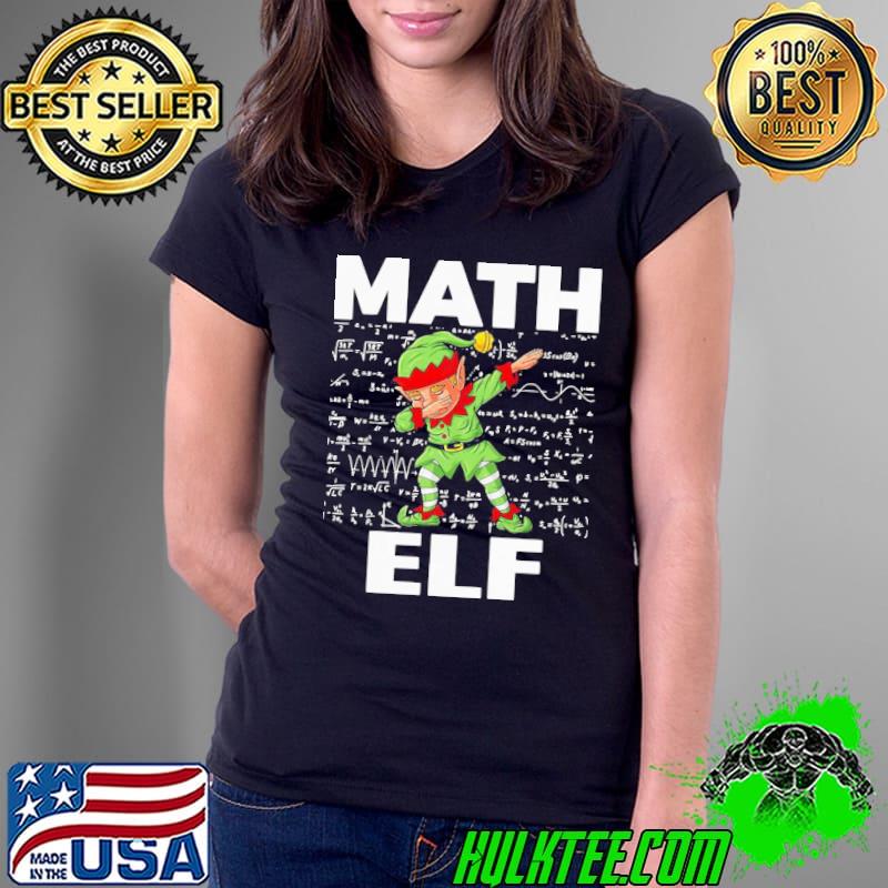 Pretty The Math Elf Dabbing 2021 Shirt Pretty The Math Elf Dabbing 2021 Shirt