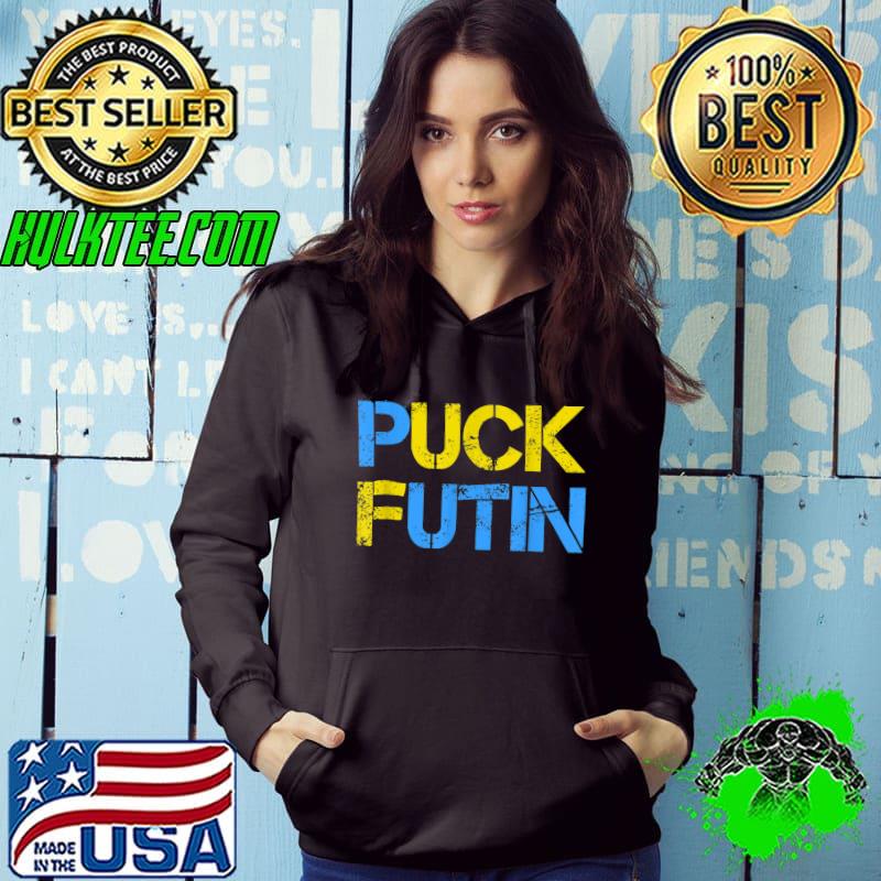 Puck Futin Stand With Ukraine Tee Puck Futin Stand Ukraine T-Shirt