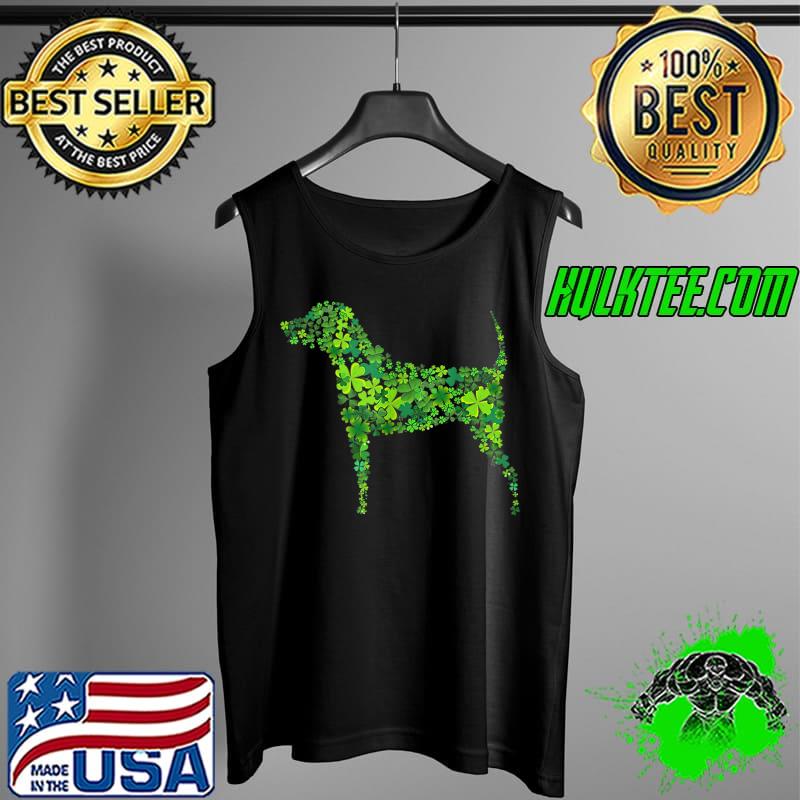 Saint Patrick's Day shamrock dog design T-Shirt Tank Top Saint Patrick's Day shamrock dog design T-Shirt Tank Top