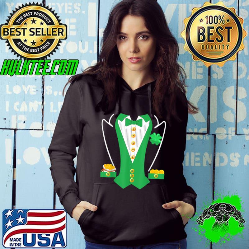 St Patricks Day Shirt Irish Tuxedo Childs Leprechaun Costume T-Shirt