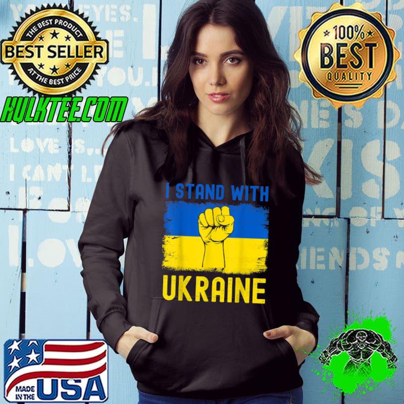 Support Ukraine flag I Stand With Ukraine T-Shirt Support Ukraine flag I Stand With Ukraine T-Shirt
