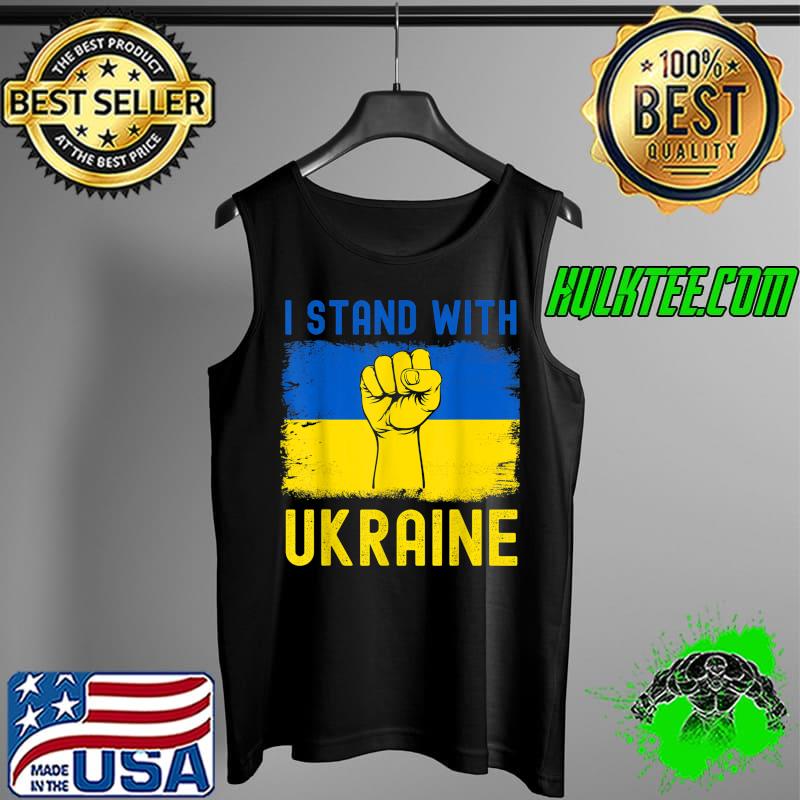 Support Ukraine flag I Stand With Ukraine T-Shirt Tank Top Support Ukraine flag I Stand With Ukraine T-Shirt Tank Top