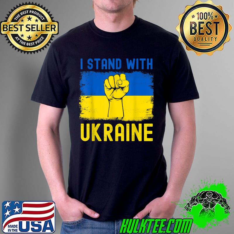 Support Ukraine flag I Stand With Ukraine T-Shirt Unisex Support Ukraine flag I Stand With Ukraine T-Shirt Unisex