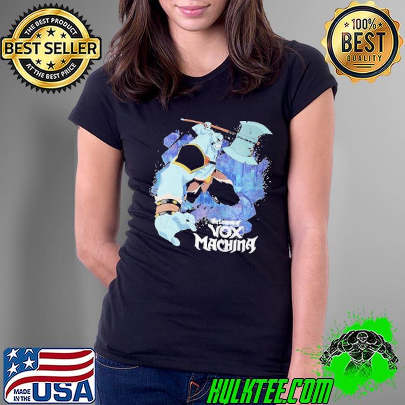 The legend of vox maChina grog strongjaw with axe shirt
