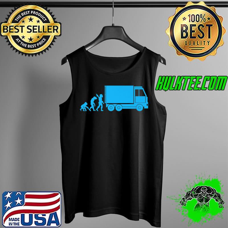 Truck Driver Truck Long Driver Evolution Premium T-Shirt Tank Top Truck Driver Truck Long Driver Evolution Premium T-Shirt Tank Top