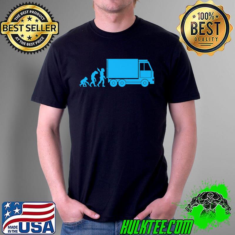 Truck Driver Truck Long Driver Evolution Premium T-Shirt Unisex Truck Driver Truck Long Driver Evolution Premium T-Shirt Unisex