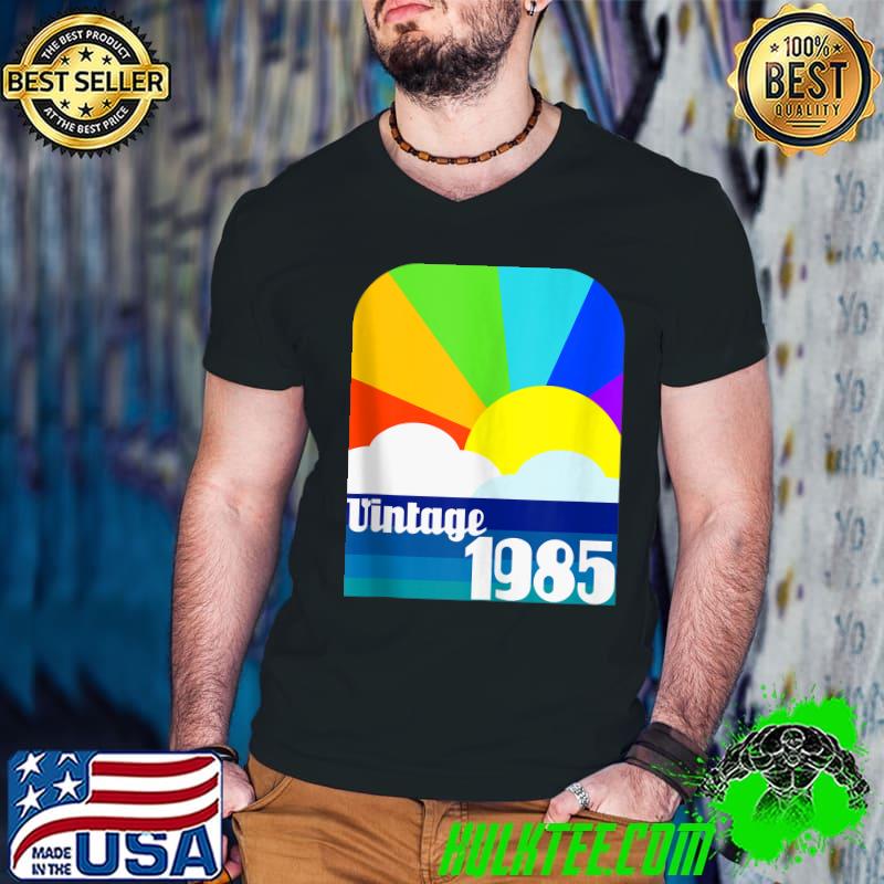 Vintage 1985 Shirt 37th Birthday Shirt 37 Year Old Birthday T-Shirt
