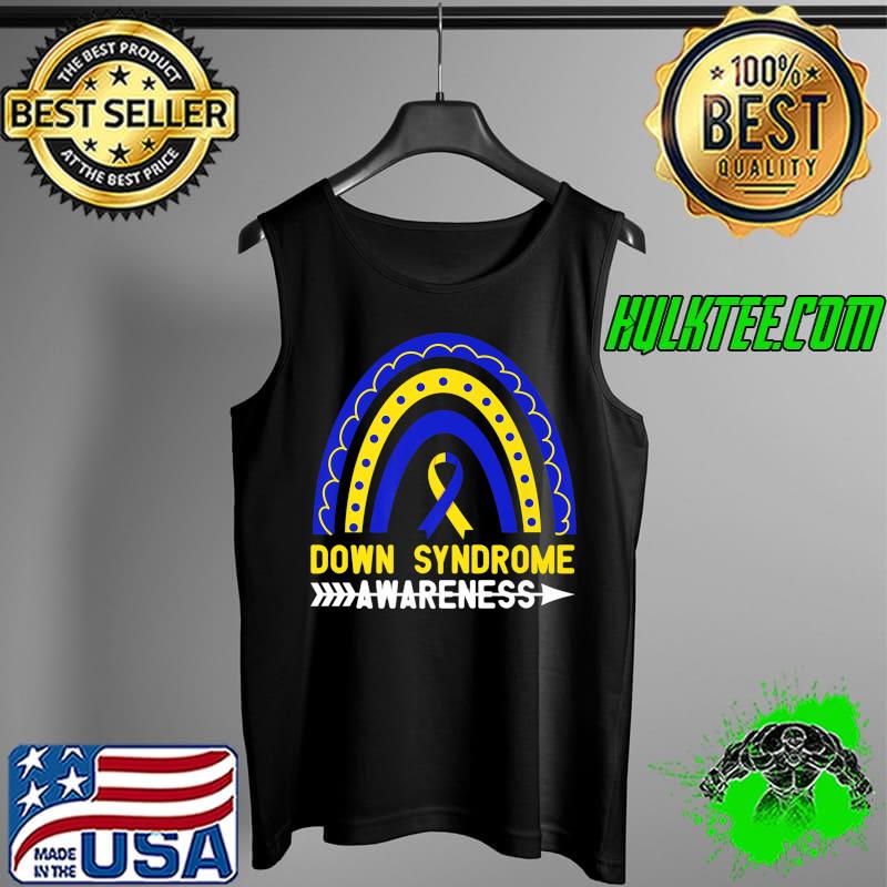 World Down Syndrome Day Awareness Rainbow Premium T-Shirt Tank Top World Down Syndrome Day Awareness Rainbow Premium T-Shirt Tank Top