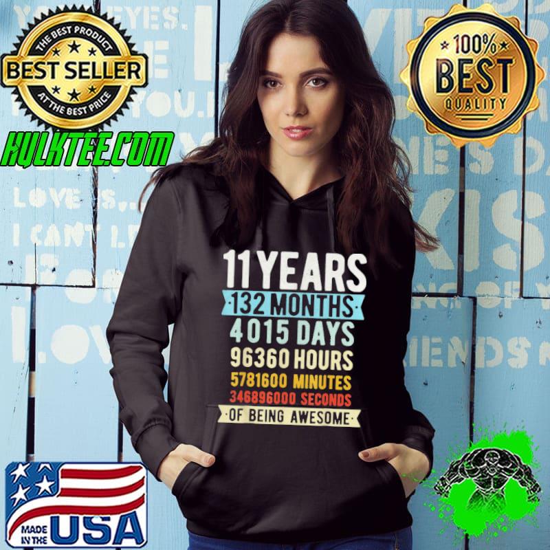 11th birthday 11 years old vintage retro 132 months b09vxktrsl Hoodie 11th birthday 11 years old vintage retro 132 months b09vxktrsl Hoodie