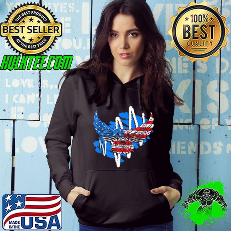 4th Of July Independence Day USA Flag Pride Eagle Freedom T- Hoodie 4th Of July Independence Day USA Flag Pride Eagle Freedom T- Hoodie