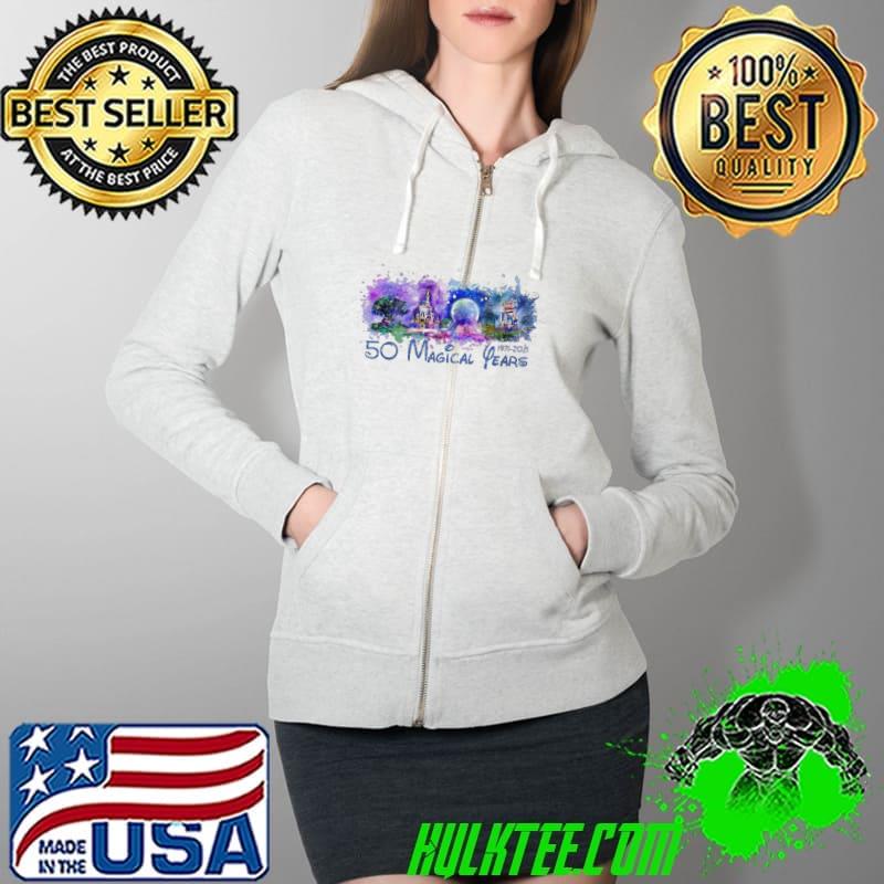 50 Magical Year Color Shirt Full Zip Hooded 50 Magical Year Color Shirt Full Zip Hooded