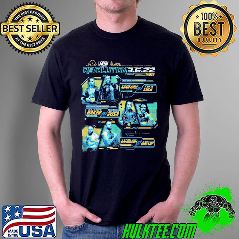 AEW Revolution 2022 Matchups Shirt