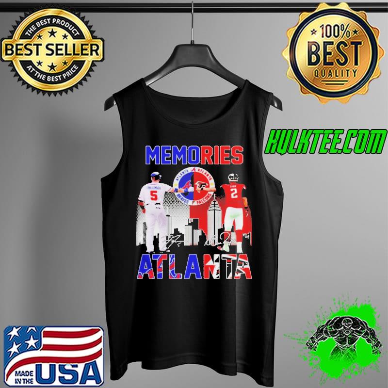 Atlanta braves and atlanta falcons memories freeman and ryan signatures Tank Top Atlanta braves and atlanta falcons memories freeman and ryan signatures Tank Top