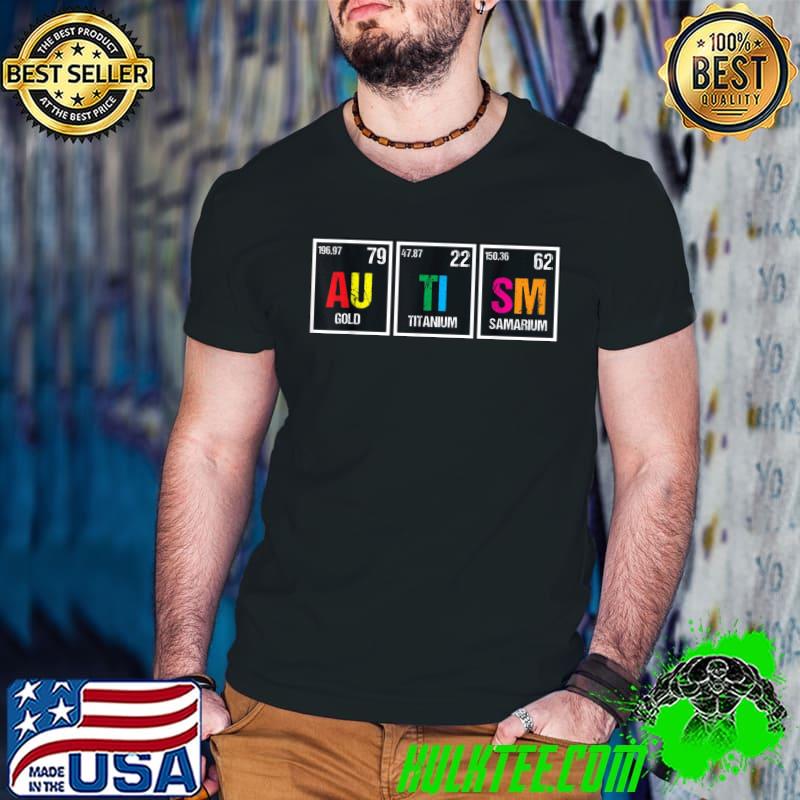 Autism Awareness Chemical Element T-Shirt