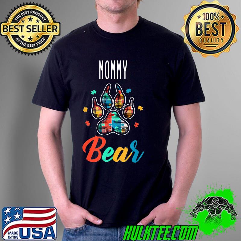 Autism Awareness I Love Someone With Autism Bear T-Shirt