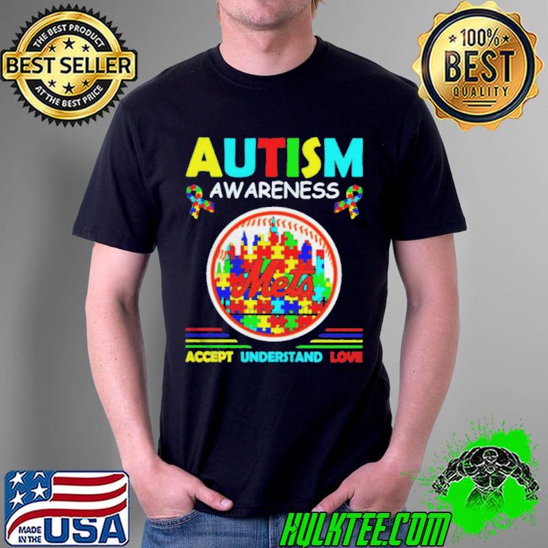 Autism awareness new york mets accept understand love Unisex Autism awareness new york mets accept understand love Unisex