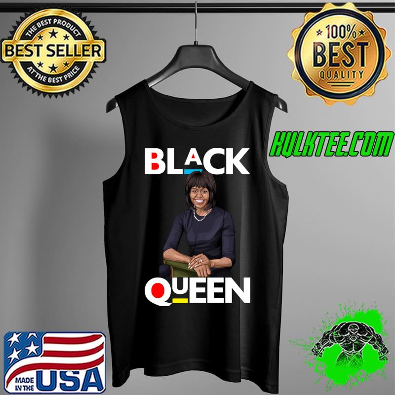 Best Black Queen Melanin Michelle Obama International Women T- Tank Top Best Black Queen Melanin Michelle Obama International Women T- Tank Top