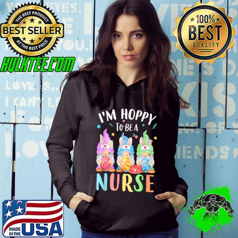 Best Funny Nurse Gnomes Easter Day Shirt Bunny Eggs RN ICU CNA T-Shirt