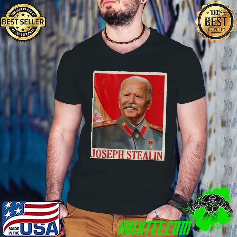 Biden Stealin Gas Prices Meme Anti Joe Biden T-Shirt