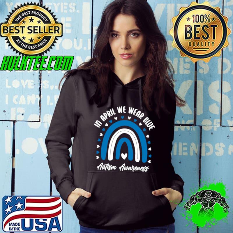 Blue Puzzle Ribbon Autistic Son Love Mom Autism Awareness T-Shirt