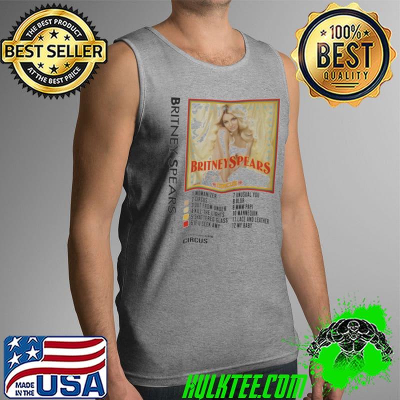 Britney Spears Circus T-Shirt Tank Top Britney Spears Circus T-Shirt Tank Top
