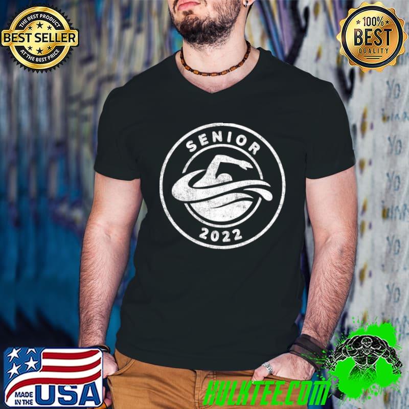 Class of 2022 Swim Team Senior High School College Swimmer T-shirt