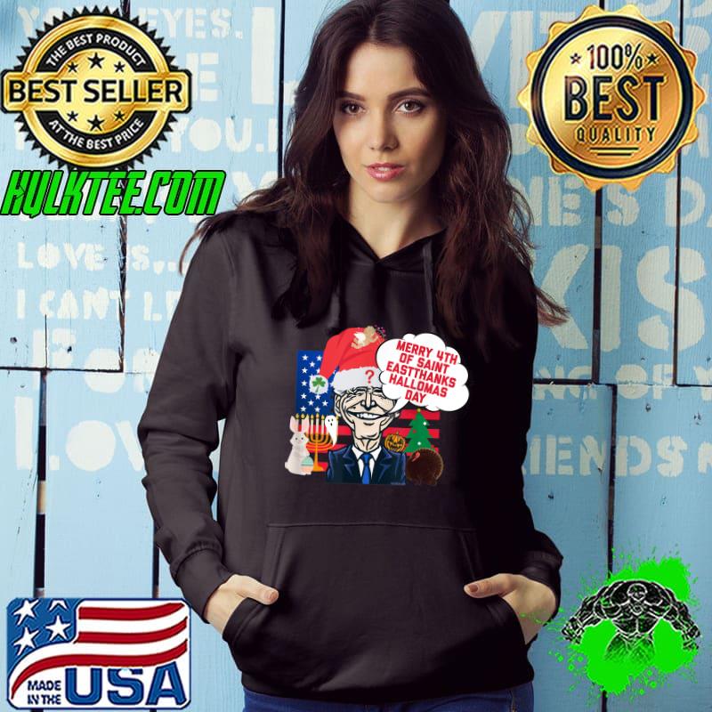Confused Joe Biden Funny Wrong Holiday Confusion Anti-Biden T-Shirt