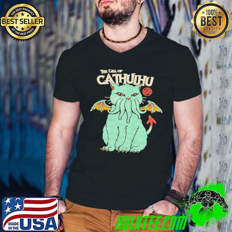 Cthulhu cat the call of cathulhu shirt