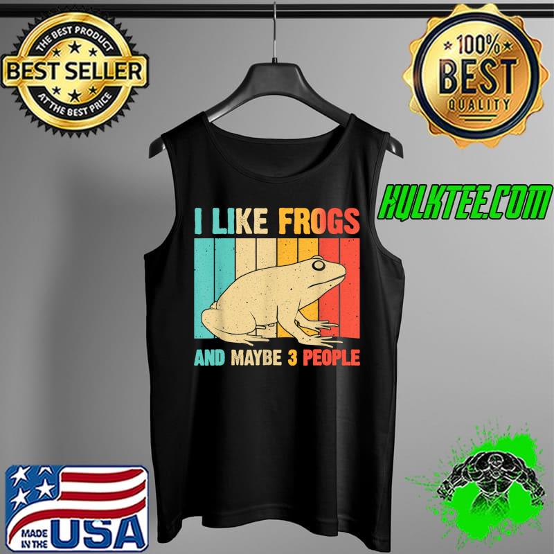 Cute Frog Design For Toad Lover Men Women Amphibian Animals T-Shirt Tank Top Cute Frog Design For Toad Lover Men Women Amphibian Animals T-Shirt Tank Top