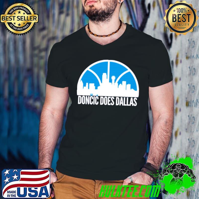 Doncic does Dallas shirt