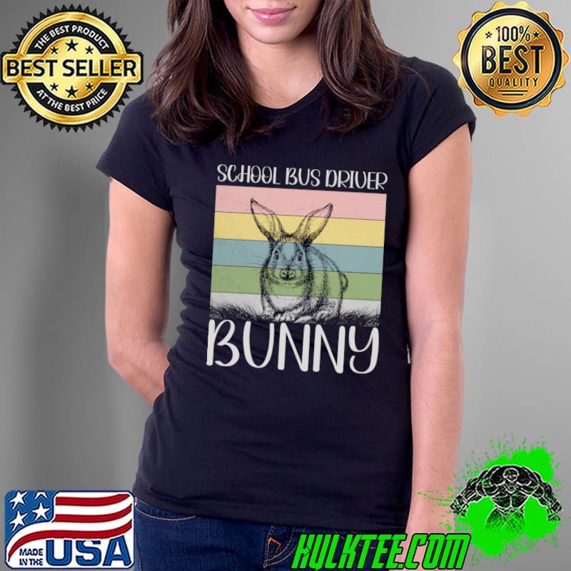 Easter Costume Retro Matching Easter Day School Bus Driver T- Ladies Tee Easter Costume Retro Matching Easter Day School Bus Driver T- Ladies Tee