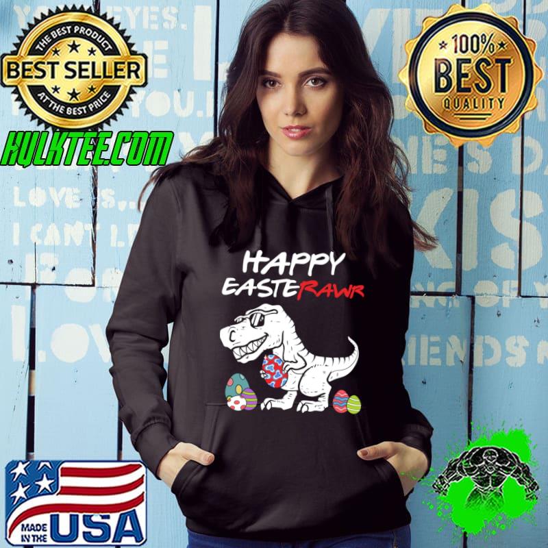 Easter Dinosaur Egg Happy Eastrawr T Rex Dinosaur Boys Kids T-shirt Easter Dinosaur Egg Happy Eastrawr T Rex Dinosaur Boys Kids T-shirt