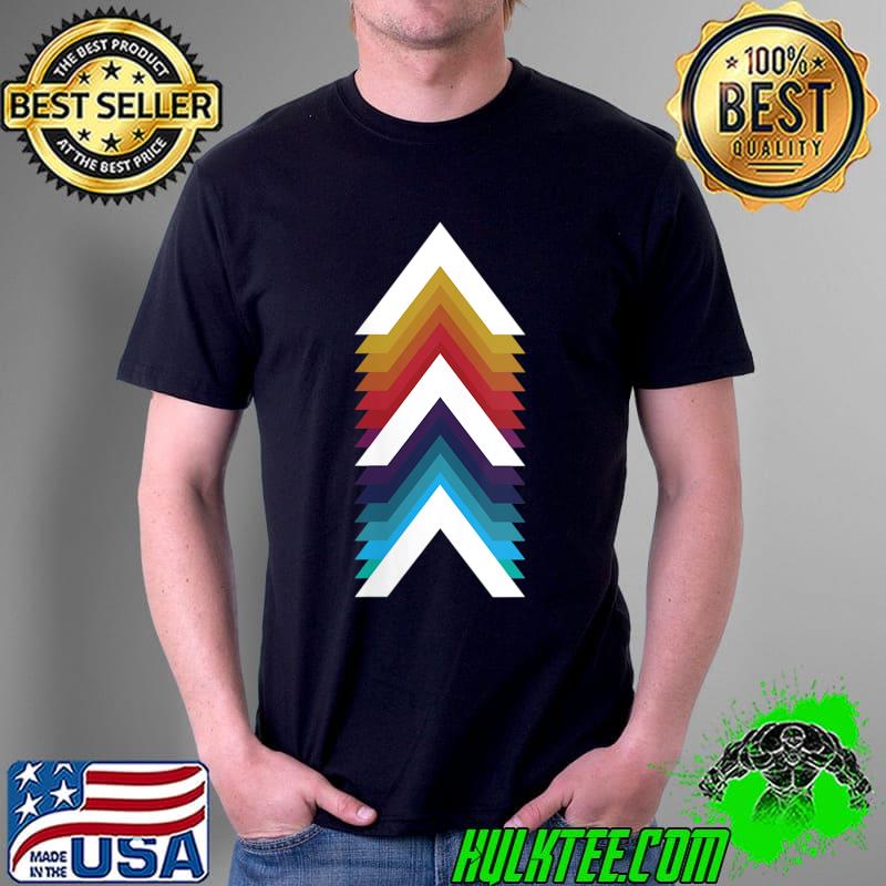 Funny Down Syndrome Awareness 3 Arrows Retro Style Graphic T-shirt Funny Down Syndrome Awareness 3 Arrows Retro Style Graphic T-shirt