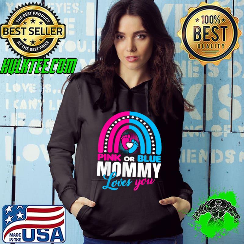 Gender Reveal Shirt for Mommy Mom Baby Shower T-Shirt Hoodie Gender Reveal Shirt for Mommy Mom Baby Shower T-Shirt Hoodie