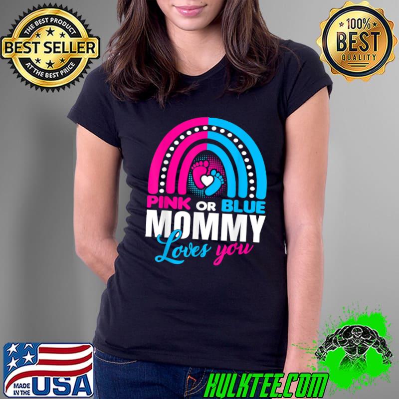 Gender Reveal Shirt for Mommy Mom Baby Shower T-Shirt Ladies Tee Gender Reveal Shirt for Mommy Mom Baby Shower T-Shirt Ladies Tee