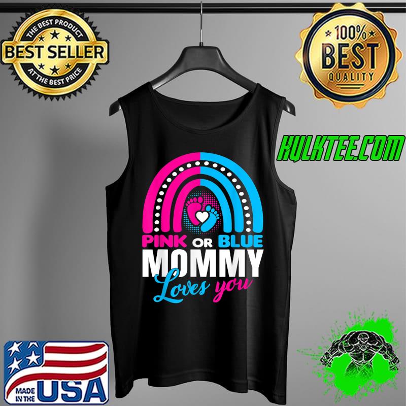 Gender Reveal Shirt for Mommy Mom Baby Shower T-Shirt Tank Top Gender Reveal Shirt for Mommy Mom Baby Shower T-Shirt Tank Top