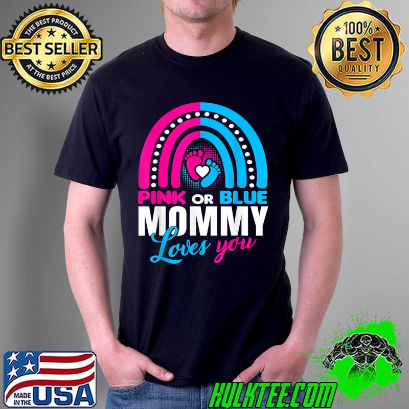 Gender Reveal Shirt for Mommy Mom Baby Shower T-Shirt Unisex Gender Reveal Shirt for Mommy Mom Baby Shower T-Shirt Unisex