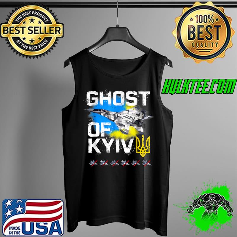 GHOST OF KYIV Ukraine Fighter Jet T Shirt T-Shirt Tank Top GHOST OF KYIV Ukraine Fighter Jet T Shirt T-Shirt Tank Top